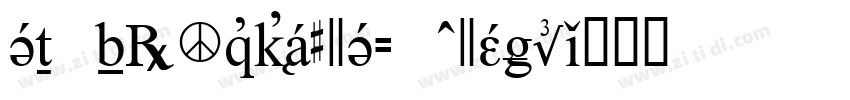 CA InfoTypeCY Regul字体转换